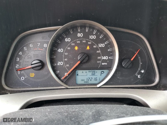 2014 Toyota RAV4 LE with VIN 2T3BFREV9EW192361, listed as a Copart auction lot 53189925 with 122,161 mi miles and Salvage Title. Bid and sale history available at carsss.com. Image 9.