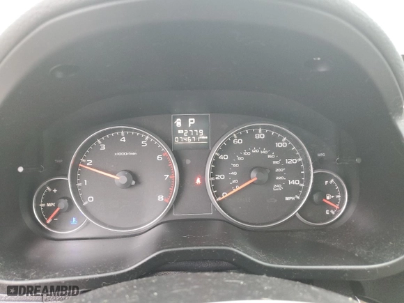 2014 Subaru Outback 2.5i with VIN 4S4BRBAC2E3279326, listed as a Copart auction lot 45241845 with 74,671 mi miles and Salvage Title. Bid and sale history available at carsss.com. Image 9.