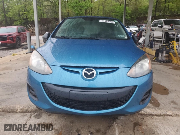 2012 Mazda 2 Sport with VIN JM1DE1KY4C0136163, listed as a Copart auction lot 51925305 with 174,671 mi miles and Salvage Title. Bid and sale history available at carsss.com. Image 5.