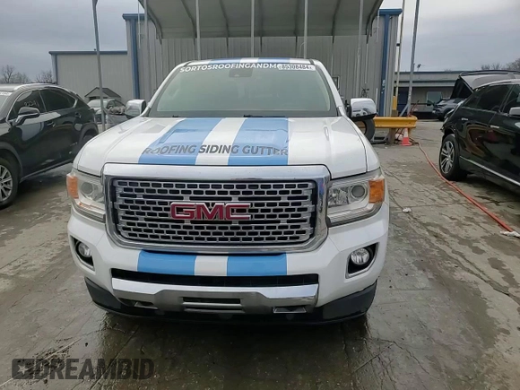 2017 GMC Canyon 4WD Denali with VIN 1GTG6EEN0H1304675, listed as a Copart auction lot 85308484 with 217,152 mi miles and Salvage Title. Bid and sale history available at carsss.com. Image 14.