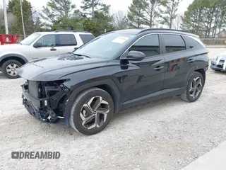 2023 Hyundai Tucson SEL with VIN 5NMJF3AE8PH213335, listed as a IAAI auction lot 41749856 with 32,796 mi miles and . Bid and sale history available at carsss.com. Image 2.