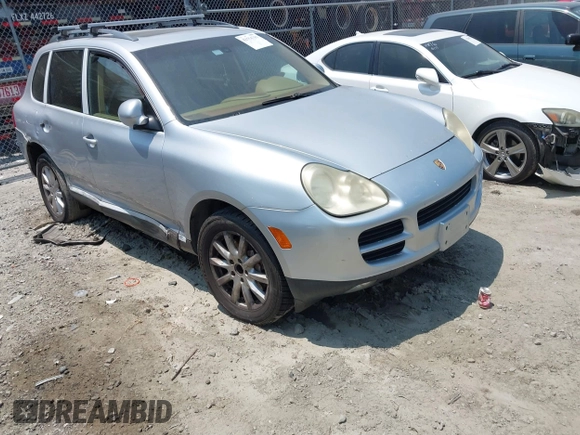 2004 Porsche Cayenne S with VIN WP1AB29P24LA69706, listed as a IAAI auction lot 42554793 with 230,583 mi miles and . Bid and sale history available at DreamBid. Image 1.
