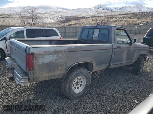 1991 Ford Ranger with VIN 1FTCR11T9MTA00875, listed as a Copart auction lot 45155865 with 22,591 mi miles and Salvage Title. Bid and sale history available at DreamBid. Image 3.