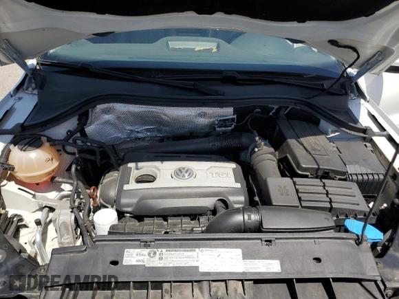 2012 Volkswagen Tiguan SE z VIN WVGAV7AX5CW546378, wystawiony jako Copart lot #58186695 z przebiegiem 67 483 mil mil oraz Szkoda całkowita • Salvage title. Historia ofert i sprzedaży dostępna na DreamBid. Obrazek 12.