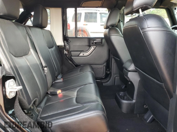 2018 Jeep Wrangler JK Unlimited Sahara with VIN 1C4BJWEG6JL850133, listed as a Copart auction lot 73607534 with 172,299 mi miles and Salvage Title. Bid and sale history available at carsss.com. Image 10.