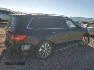 2018 Mercedes-Benz GLS 450 with VIN 4JGDF6EEXJB079198, listed as a Copart auction lot 71256604 with 90,111 mi miles and Salvage Title. Bid and sale history available at DreamBid. Image 3.