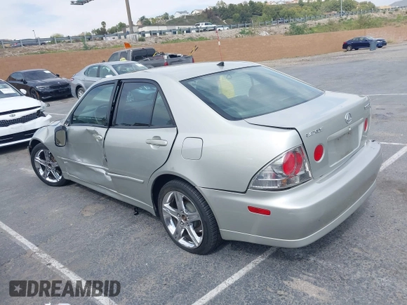 2002 Lexus IS 300 with VIN JTHBD192420048481, listed as a IAAI auction lot 42034836 with 254,791 mi miles. Bid and sale history available at carsss.com. Image 3.