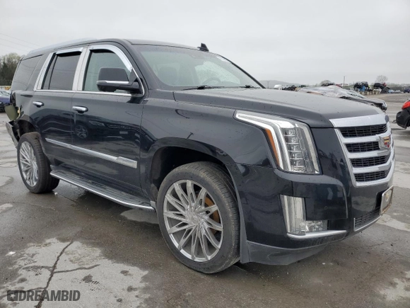 2016 Cadillac Escalade Luxury Collection with VIN 1GYS4BKJXGR104915, listed as a Copart auction lot 49256605 with 101,484 mi miles and Salvage Title. Bid and sale history available at carsss.com. Image 4.