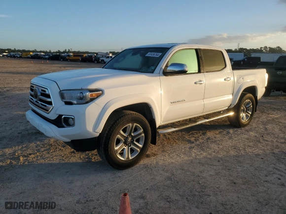 2018 Toyota Tacoma Limited with VIN 5TFEZ5CNXJX058903, listed as a Copart auction lot 82436764 with 76,189 mi miles and Salvage Title. Bid and sale history available at carsss.com. Image 1.