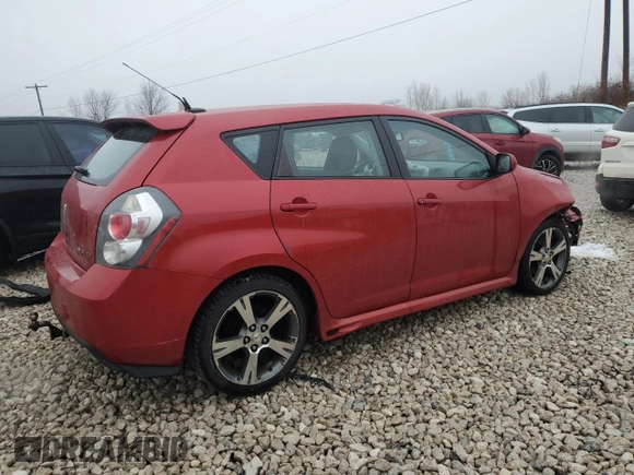 2009 Pontiac Vibe GT with VIN 5Y2SR67099Z424129, listed as a Copart auction lot 84504034 with 176,901 mi miles and Clean Title. Bid and sale history available at carsss.com. Image 3.