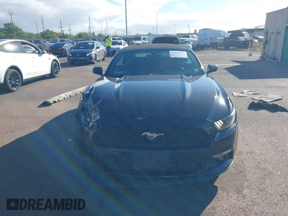 2017 Ford Mustang V6 with VIN 1FATP8EM4H5229028, listed as a IAAI auction lot 40808873 with 66,481 mi miles and . Bid and sale history available at carsss.com. Image 13.