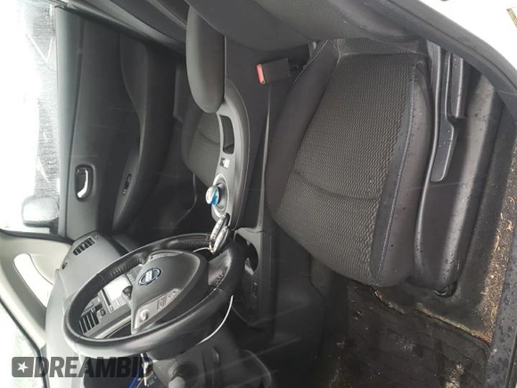 2015 Nissan LEAF SV with VIN 1N4AZ0CP6FC322612, listed as a Copart auction lot 47860363 with 56,136 mi miles. Bid and sale history available at carsss.com. Image 7.