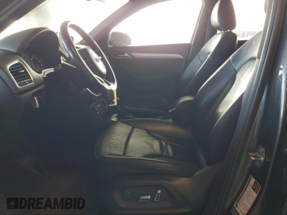 2018 Audi Q3 Premium with VIN WA1ECCFS1JR007540, listed as a Copart auction lot 62449775 with 118,766 mi miles and Salvage title. Bid and sale history available at DreamBid. Image 7.
