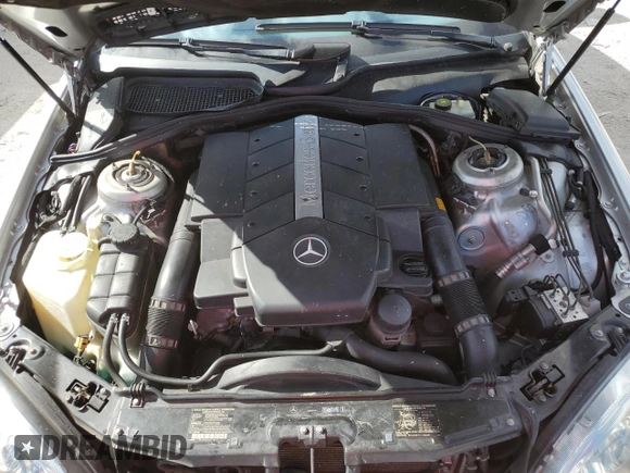 2003 Mercedes-Benz S-Class 4.3L with VIN WDBNG70J23A339178, listed as a Copart auction lot 72535094 with 0 mi miles and Salvage Title. Bid and sale history available at carsss.com. Image 11.