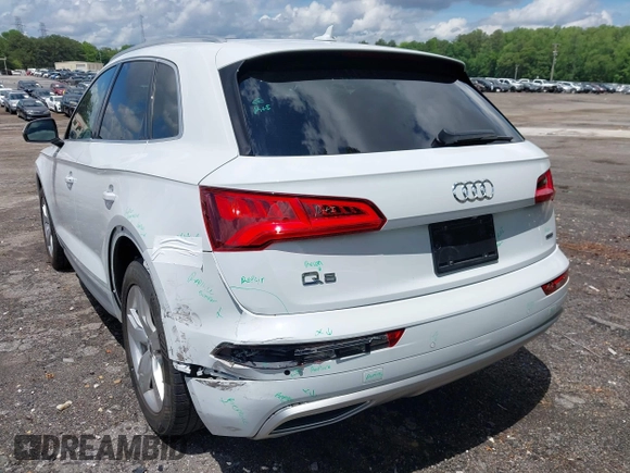 2019 Audi Q5 Premium Plus with VIN WA1BNAFY7K2056998, listed as a IAAI auction lot 42230392 with 52,289 mi miles and . Bid and sale history available at DreamBid. Image 6.