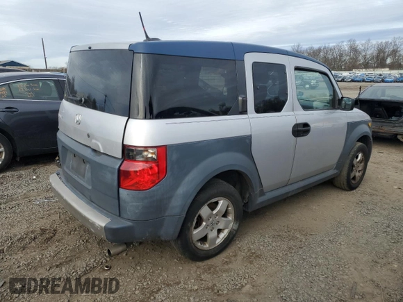 2005 Honda Element EX with VIN 5J6YH18685L015615, listed as a Copart auction lot 43807485 with 306,146 mi miles and Salvage Title. Bid and sale history available at DreamBid. Image 3.