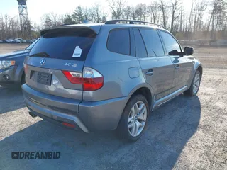 2010 BMW X3 xDrive30i with VIN WBXPC9C49AWJ38453, listed as a IAAI auction lot 41863225 with 1 mi miles. Bid and sale history available at carsss.com. Image 4.