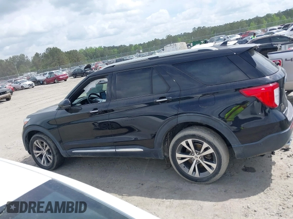 2020 Ford Explorer Platinum z VIN 1FM5K8HC1LGB33273, wystawiony jako IAAI lot #41951885 z przebiegiem 74 734 mil mil oraz . Historia ofert i sprzedaży dostępna na DreamBid. Obrazek 14.