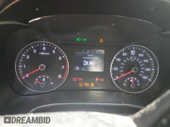 2020 Kia Forte LXS with VIN 3KPF24AD9LE234842, listed as a Copart auction lot 45942805 with 116,269 mi miles and Salvage Title. Bid and sale history available at carsss.com. Image 9.