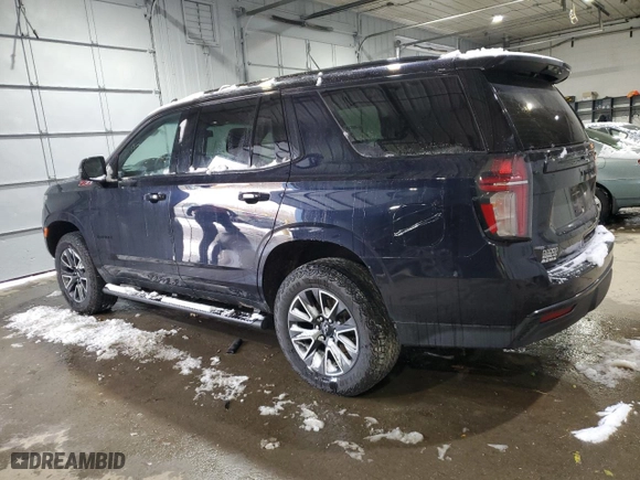 2023 Chevrolet Tahoe Z71 with VIN 1GNSKPKD4PR521294, listed as a Copart auction lot 86339534 with 29,476 mi miles and Salvage Title. Bid and sale history available at carsss.com. Image 2.