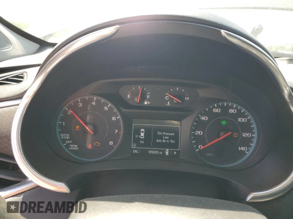 2021 Chevrolet Malibu LT with VIN 1G1ZD5ST3MF061127, listed as a Copart auction lot 53375075 with 105,935 mi miles and Salvage Title. Bid and sale history available at DreamBid. Image 9.