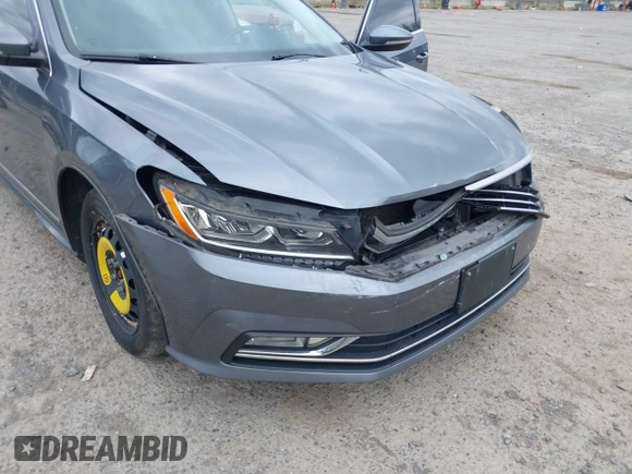 2017 Volkswagen Passat SE with VIN 1VWBT7A30HC037641, listed as a IAAI auction lot 42561616 with 119,614 mi miles and . Bid and sale history available at DreamBid. Image 6.