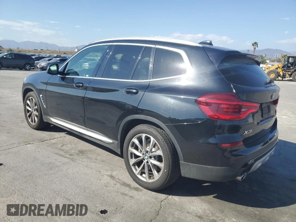 2019 BMW X3 xDrive30i with VIN 5UXTR9C53KLP81188, listed as a Copart auction lot 54952965 with 39,281 mi miles and Salvage Title. Bid and sale history available at DreamBid. Image 2.