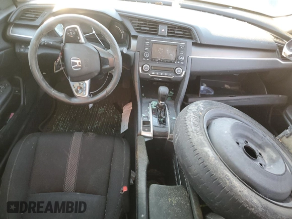 2020 Honda Civic LX with VIN 2HGFC2F65LH575074, listed as a Copart auction lot 43221205 with Not provided miles and Salvage title. Bid and sale history available at DreamBid. Image 8.
