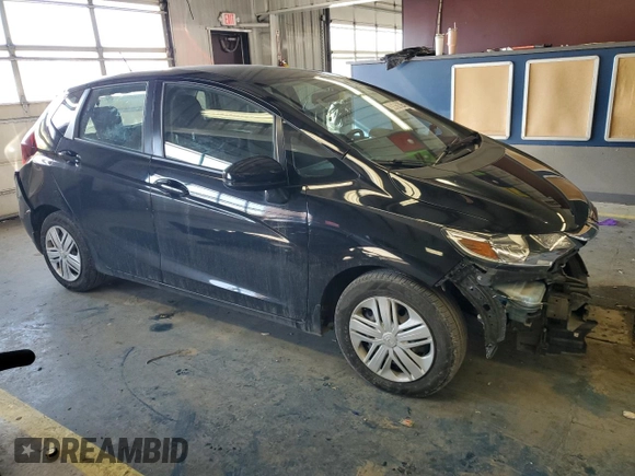 2019 Honda Fit LX with VIN 3HGGK5G42KM727687, listed as a Copart auction lot 89368705 with 72,221 mi miles and Salvage Title. Bid and sale history available at DreamBid. Image 4.