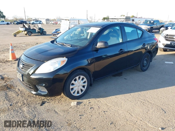 2014 Nissan Versa SV with VIN 3N1CN7AP5EL842235, listed as a IAAI auction lot 41715159 with 127,456 mi miles. Bid and sale history available at carsss.com. Image 2.