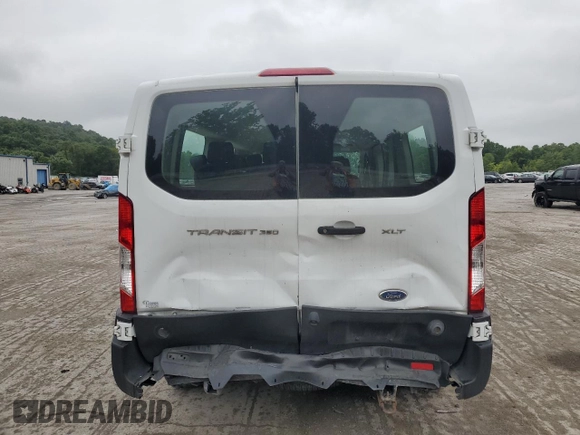 2019 Ford Transit Passenger XL with VIN 1FBZX2ZM2KKB05753, listed as a Copart auction lot 67327814 with 112,202 mi miles and Salvage Title. Bid and sale history available at DreamBid. Image 6.