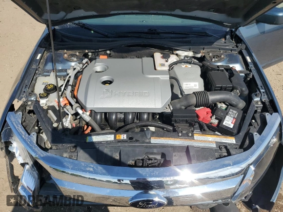 2012 Ford Fusion Hybrid z VIN 3FADP0L33CR288819, wystawiony jako Copart lot #56697025 z przebiegiem 65 486 mil mil oraz Szkoda całkowita • Salvage title. Historia ofert i sprzedaży dostępna na DreamBid. Obrazek 11.
