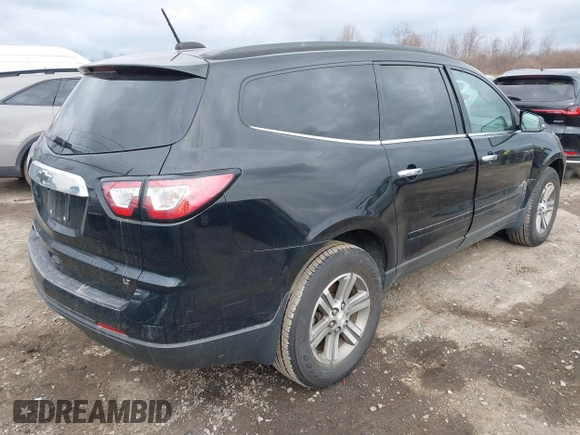 2017 Chevrolet Traverse LT with VIN 1GNKVGKDXHJ320751, listed as a IAAI auction lot 41849758 with 206,744 mi miles and . Bid and sale history available at DreamBid. Image 4.