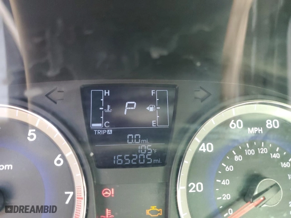 2015 Hyundai Accent GLS with VIN KMHCT4AE1FU914535, listed as a Copart auction lot 48398245 with 165,205 mi miles and Salvage Title. Bid and sale history available at carsss.com. Image 9.