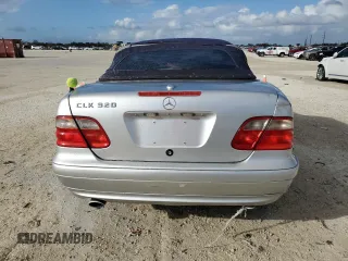 2003 Mercedes-Benz CLK 320 with VIN WDBLK65GX3T137352, listed as a Copart auction lot 77494384 with Not Provided miles and Non Repairable. Bid and sale history available at DreamBid. Image 6.