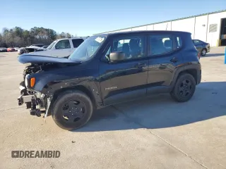2020 Jeep Renegade Sport with VIN ZACNJAAB2LPL66157, listed as a Copart auction lot 87719715 with 150,541 mi miles and Salvage Title. Bid and sale history available at carsss.com. Image 1.
