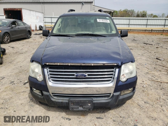 2007 Ford Explorer XLT with VIN 1FMEU73E77UB77394, listed as a Copart auction lot 51183335 with 190,128 mi miles and Salvage Title. Bid and sale history available at carsss.com. Image 5.
