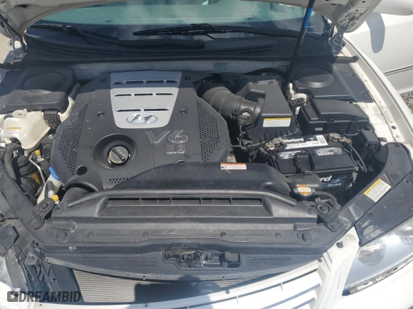 2007 Hyundai Azera SE with VIN KMHFC46F57A208265, listed as a Copart auction lot 61938234 with 95,419 mi miles and Salvage Title. Bid and sale history available at carsss.com. Image 11.