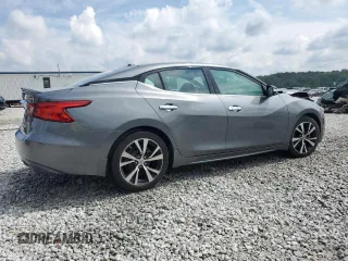 2016 Nissan Maxima Platinum with VIN 1N4AA6APXGC423117, listed as a Copart auction lot 62644725 with 131,837 mi miles and Salvage title. Bid and sale history available at DreamBid. Image 3.