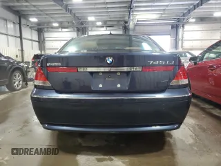 2002 BMW 7 Series 745Li with VIN WBAGN63482DR06407, listed as a Copart auction lot 82769194 with 108,208 mi miles and Salvage Title. Bid and sale history available at carsss.com. Image 6.