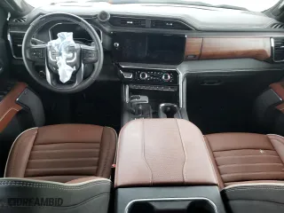 2023 GMC Sierra 1500 Denali Ultimate with VIN 1GTUUHEL0PZ318889, listed as a Copart auction lot 71713984 with 8,986 mi miles and Salvage Title. Bid and sale history available at carsss.com. Image 8.