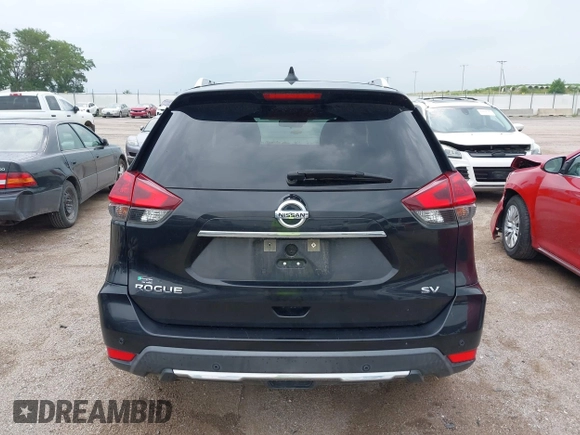 2019 Nissan Rogue SV with VIN KNMAT2MT0KP532404, listed as a IAAI auction lot 42625619 with 111,408 mi miles and . Bid and sale history available at DreamBid. Image 16.