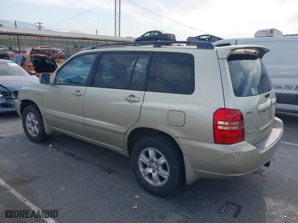 2003 Toyota Highlander with VIN JTEHF21A530149413, listed as a IAAI auction lot 42029078 with 451,021 mi miles. Bid and sale history available at carsss.com. Image 3.