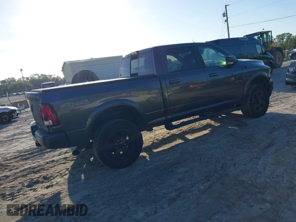 2017 Ram 2500 Laramie with VIN 3C6UR5FLXHG554442, listed as a IAAI auction lot 41651499 with 183,952 mi miles. Bid and sale history available at carsss.com. Image 4.