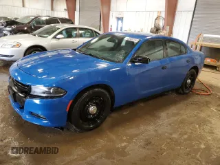 2018 Dodge Charger Police with VIN 2C3CDXKT7JH301058, listed as a Copart auction lot 54415925 with 114,125 mi miles and Clean Title. Bid and sale history available at carsss.com. Image 1.