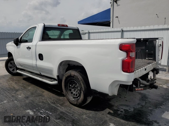 2024 Chevrolet Silverado 1500 Work Truck with VIN 3GCNAAEDXRG386732, listed as a Copart auction lot 50420555 with 0 mi miles and Clean Title. Bid and sale history available at carsss.com. Image 2.