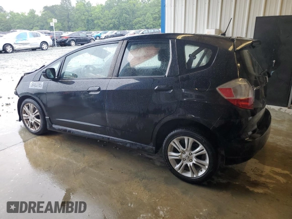 2010 Honda Fit Sport with VIN JHMGE8H48AS019874, listed as a Copart auction lot 58463765 with Not provided miles and Salvage title. Bid and sale history available at DreamBid. Image 2.