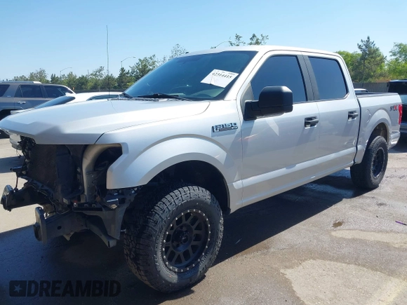 2018 Ford F-150 XL with VIN 1FTEW1CP6JKF36573, listed as a IAAI auction lot 42314415 with 121,240 mi miles and . Bid and sale history available at DreamBid. Image 18.