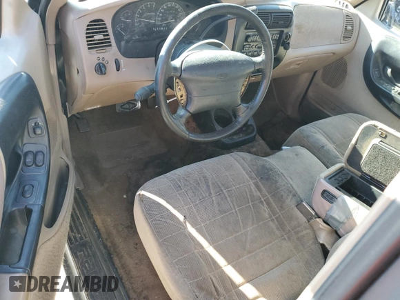 1997 Ford Ranger XLT with VIN 1FTCR10X9VUD15594, listed as a Copart auction lot 43583735 with 319,654 mi miles and Salvage Title. Bid and sale history available at carsss.com. Image 8.