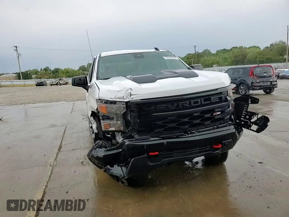 2024 Chevrolet Silverado 1500 Custom Trail Boss with VIN 3GCUDCE81RG321446, listed as a Copart auction lot 72214744 with 3,581 mi miles and Salvage Title. Bid and sale history available at carsss.com. Image 13.